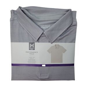 Light Grey - Member's Mark Men's Moisture Wicking Performance Polo, ALPSAM241080